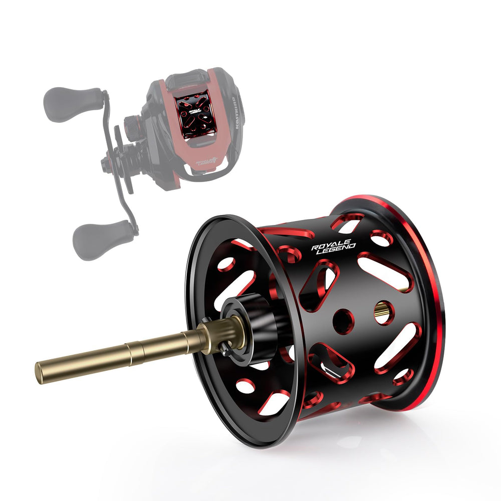 KastKing Royale Legend spool with ultra-light aluminum construction