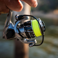 KastKing Skeet Reese Spinning Reel 2000 drag adjustment close-up with stopping power