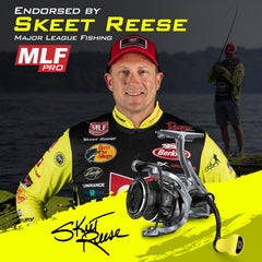 KastKing Skeet Reese Spinning Reel 2000 in use, smooth retrieve