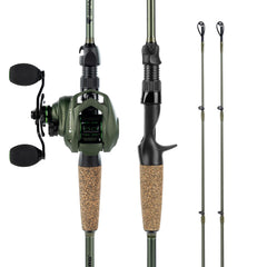 KastKing Spartacus II baitcasting reel assembly ready for precision casting and long-range accuracy