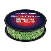 KastKing SuperPower Colorshield braided line in chameleon stays vibrant for long-term visibility.