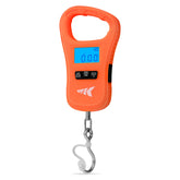Front view of KastKing ToughTide orange fishing scale