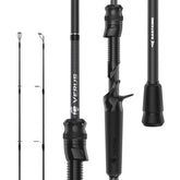 KastKing Verus full-length rod highlights lightweight balance for precise casting.