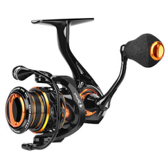 KastKing Zephyr 1000 SFS side view shows compact, strong build for finesse fishing.