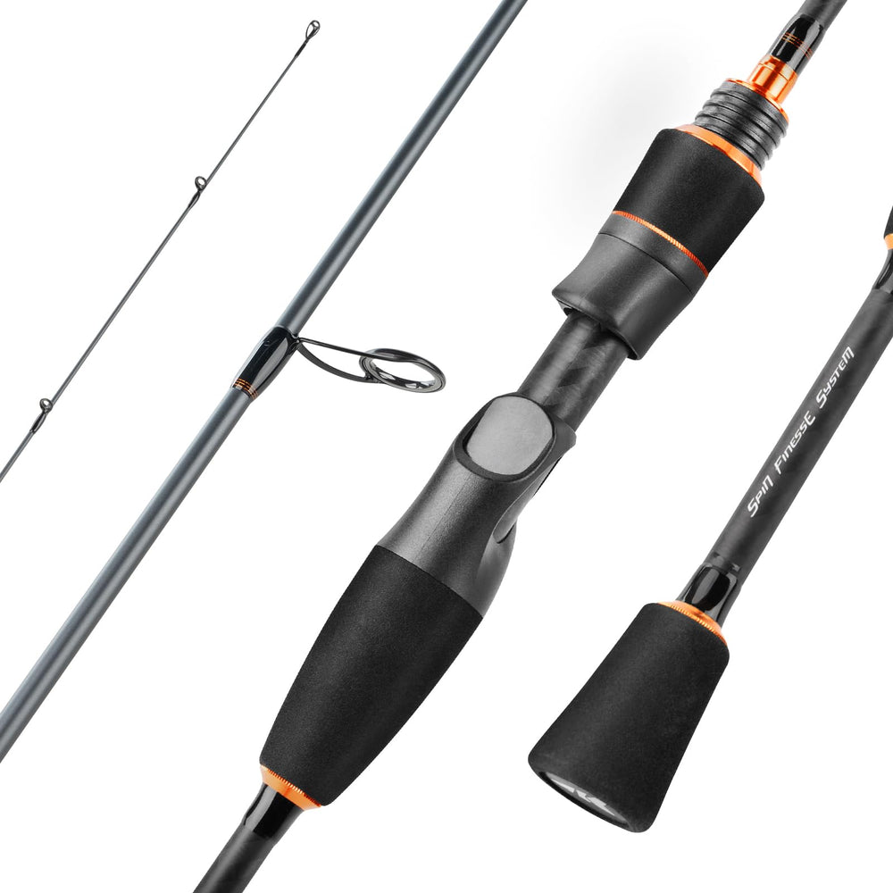 KastKing Zephyr Spin Finesse rod casting action for ultra-light tackle sensitivity.