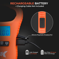 USB-C charging port on ToughTide scale
