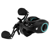 KastKing Verus Baitcasting Reel 8.0:1 Right-Hand Black front view