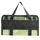KASTONG 6-pocket fishing lure storage bag in yellow - front view