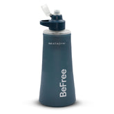 Katadyn BeFree AC 1L blue bottle collapsible for ultralight hiking and on-the-go hydration