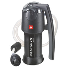Katadyn Vario quick-setup for camping shows easy field filtration