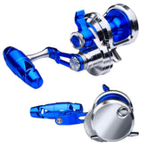 KATUYSHA jigging reel conventional JN10R close-up showing rugged offshore build