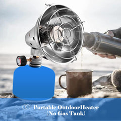 Kavolet Outdoor Heater Stove with dual ignition for reliable starts during hikes.