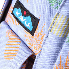 KAVU Rope Bag Pineapple Pirouette pocket access shows quick-smart organization