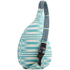 KAVU Rope Bag Skyline Ikat side view for easy access and style.