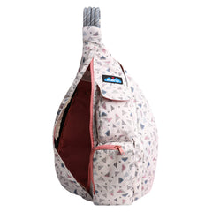 KAVU Rope Sack dimensions 10L illustrate compact daily carry for errands
