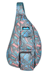 KAVU Rope Sack Topo Smash front view with padded back for all-day comfort.