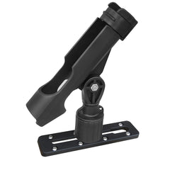 Main view of 360° adjustable kayak fishing rod holder