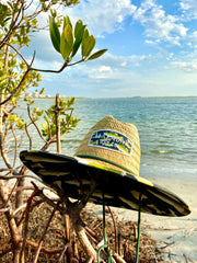 Adjustable chin cord on Malabar hat keeps it secure in windy conditions