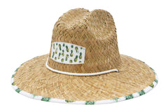 KC Republic Malabar straw hat ideal for beach, boating, or hiking outings