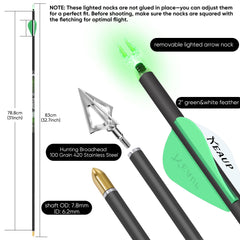 KEAUP 100-grain broadheads shown for strong penetration on game.