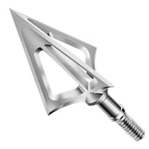 KEAUP broadhead 420 stainless steel close-up highlighting fixed blades for durability