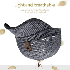 KECOP Mesh Hat fabric texture close-up emphasizes lightweight, quick-dry mesh.