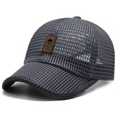 KECOP Mesh Hat front view highlights breathable mesh for cool comfort during workouts.