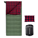 Keencamp sleeping bag 0 degree wide XXL offers roomy comfort for tall campers.