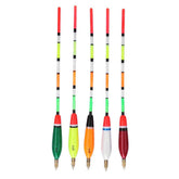 Keenso 5-piece fishing floats kit in assorted colors