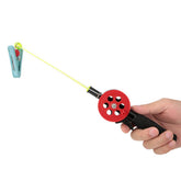 Keenso kids fishing rod set with mini size, ideal for beginner anglers.