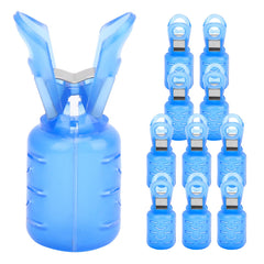 Closeup of Keenso squid jig hook protector shielding sharp tips