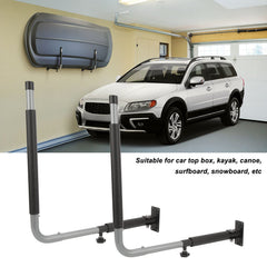 Keenso wall-mount rack stores surfboards neatly, reducing clutter and maximizing garage space.