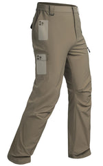 KeihTrail men's hiking pants in waterproof quick-dry fabric during outdoor activity