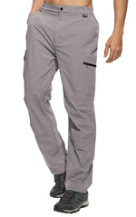 KeihTrail work pants lightweight quick-dry view demonstrates breathable fabric for travel