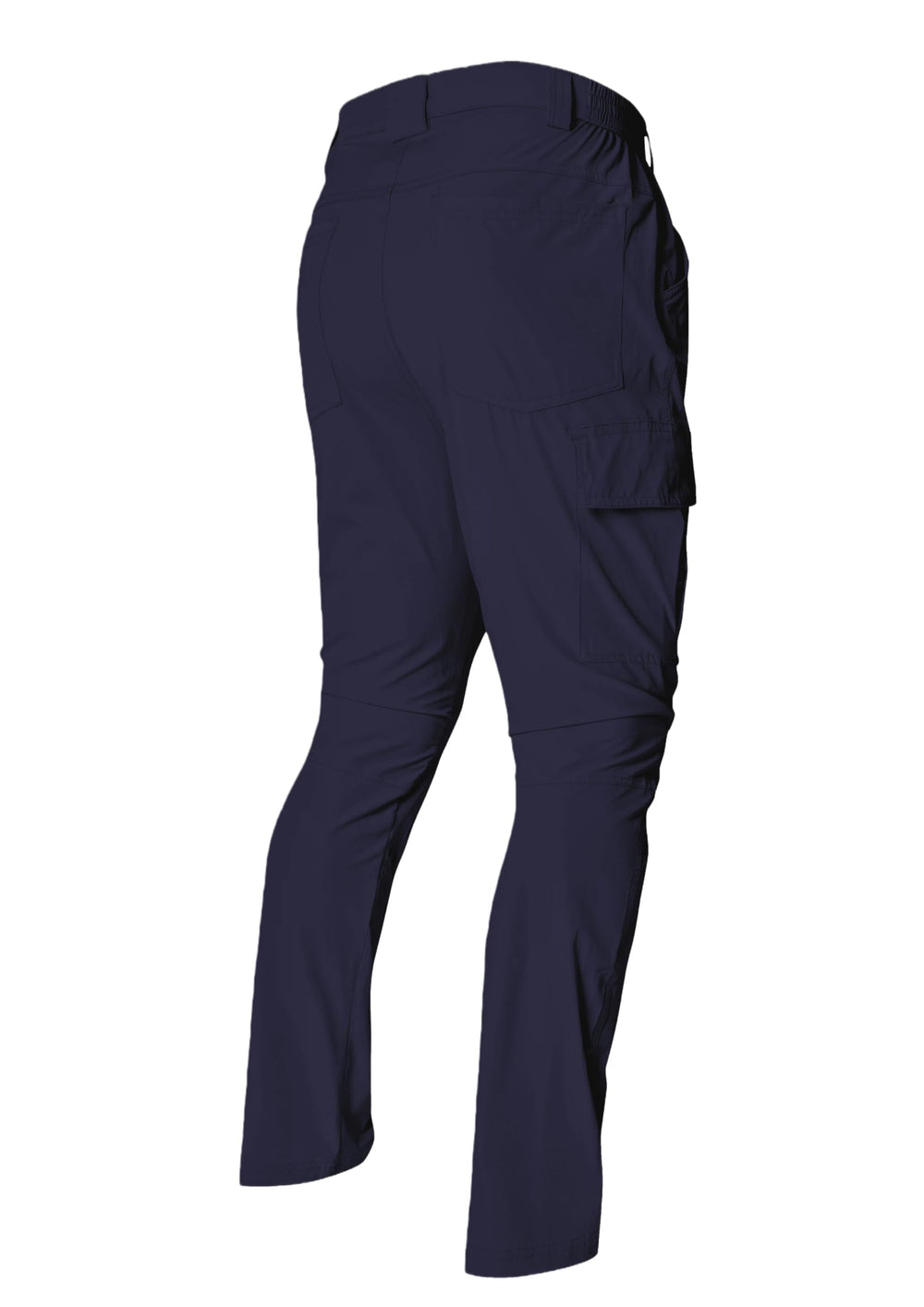 keihTrail work pants navy front view showcasing 6-pocket versatility for outdoor activities.