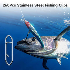 Keisnoaja quick lure change action clip in use on rod