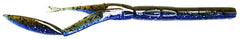 Keitech Cat Camaron lure, 5.5 inch, color #402 Okachobi Claw, realistic shrimp scent for bass.