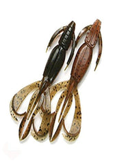 Keitech Crazy Flapper body detail shows soft, durable action for finesse presentations