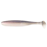 Keitech Easy Shiner 4.5-inch #420 Pro Blue Red Pearl with balanced wobble for jigheads and rigs.