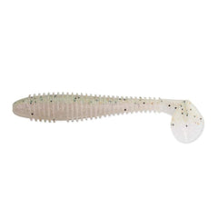 Keitech Fat Swing Impact Ghost Rainbow Trout lure demonstrates balanced action for versatile retrieves.