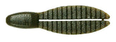 Keitech Flex Chank Medium top view shows flexible trailer action for bass