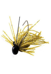 Keitech MJ332101 lure in green pumpkin for finesse jigging with light line tackle.