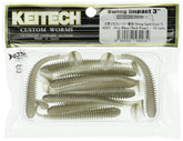 Keitech SW3420 Swing Impact 3in lure showing blue red pearl color for attracting bites