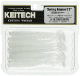 Keitech SW3422 Swing Impact Sight Flash lure ready for quick retrieves.
