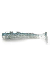 Keitech Swing Impact 3.5-inch Silver Shiner, front view, balanced action for lifelike swim.