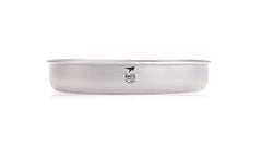 Keith Ti8702 plate lightweight at 5.3 oz for ultralight backpacking.