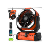 Kejector battery powered fan 24000mAh for long-lasting outdoor cooling.