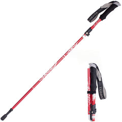 Kelendle folding trekking pole aluminum with quick-lock design for easy trail setup.
