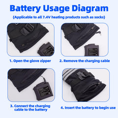 kelingdun battery charging 4 hours setup with heated jacket connection