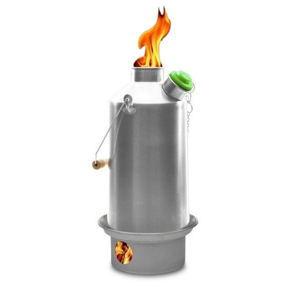 Kelly Kettle Base Camp 54oz product shot, outdoors-ready kettle for quick hydration